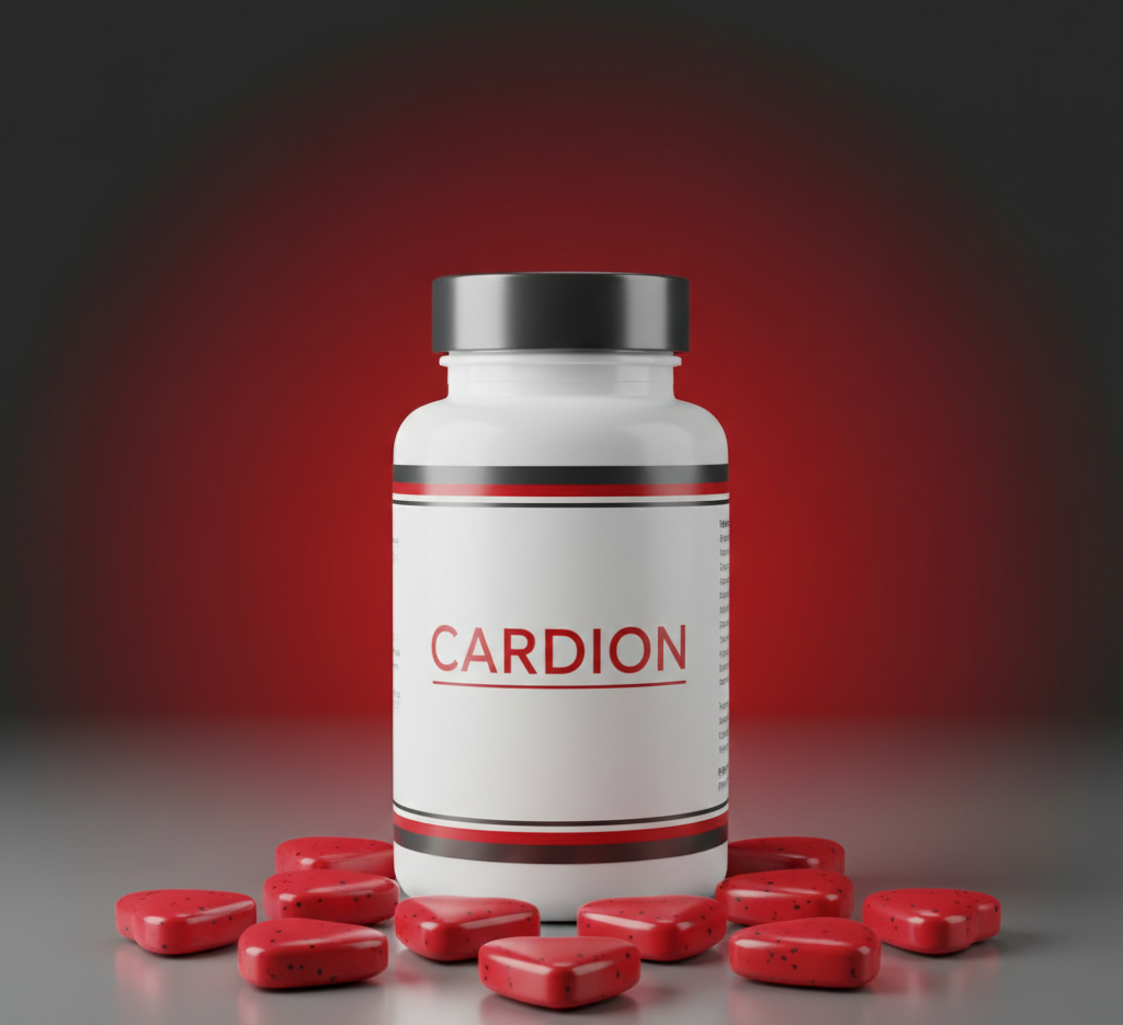 Cardion - Doplněk stravy pro podporu kardiovaskulárního zdraví, balení 30 kapslí